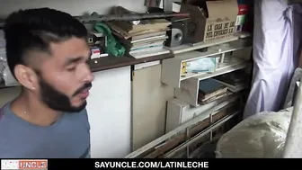 Tattooed Latin Gets Extra Money To Ride Stranger's Cock