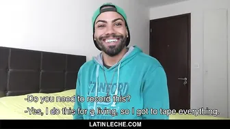 Straight Latino Filmmaker Gets His Asshole Rammed On Camera