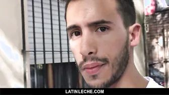 LatinLeche - POV camera man fucking straight Latin macho stud