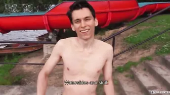 CzechHunter 539 - Young European Dude Accept Extra Money For A POV Gay Scene