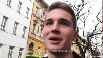 CZECH HUNTER 517 - Amateur Gay For Pay Lil Twink Gets Bred