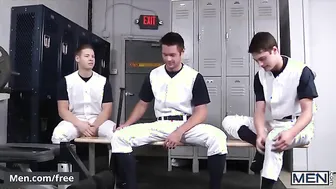 Men - Pervert Coach Andrew Stark Lines Up 4 Hot Twink Asses & Fucks Them In This Filthy Orgy