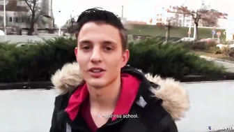 CZECH HUNTER 500 - College Dude With A Big Dick Gets Pounded Hard