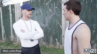 Mencom - Brandon Evans & Micky Jr Had A Quick Raw Sex