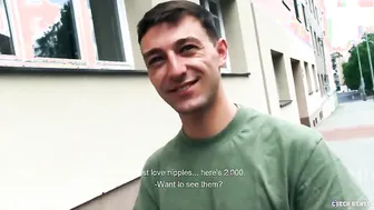 CZECH HUNTER 462 - Hunk Goes All In For Good Money In Public