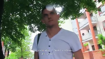 CZECH HUNTER 436 - Athletic Jock On His Way Home Gets Picked Up & Barebacked