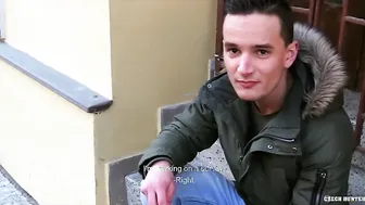 CZECH HUNTER 424 - Euro Twink Can't Believe How Good A Cock Feels In His Ass