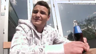 CZECH HUNTER 354 - Daddy With Big Cock Fucks Bareback A Twinks Tight Ass