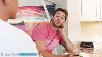 Carter Woods Can't Study Properly With Handsome Twink - NextDoorStudios