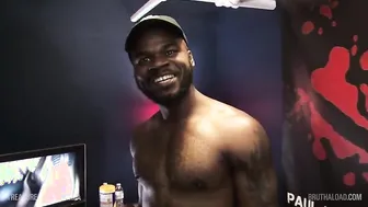 Furry Black Dude Storkin10 incher