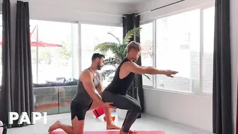 Papi - Trainer Arad WinWin Spanks Alam Wernik's Ass Until Alam Moans In Desire For His Thick Pole