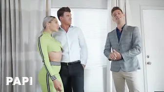 Papi – Realtor Michael Delray With JJ Knight’s Fiancee Distracted He Grab His Ass & Caress His Cock