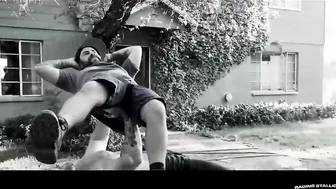 RagingStallion Threesome At The Porn Camp