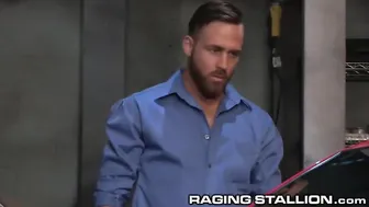 RagingStallion Cocky Client Gets Cock
