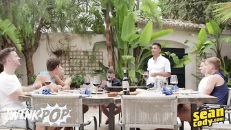 Twink Pop - Bunch Of Men Start Their Day With Good Breakfast And Bunch Of Dicks For Dessert