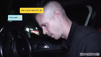 Driving with josh 4 Lads FIT AS 19yr Film fucked N filled