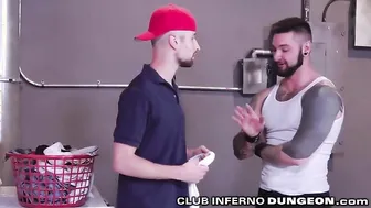 ClubInferno - Strong Armed Landlord Fists Tenant For Unpaid Rent