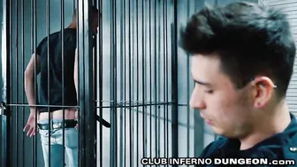 ClubInfernoDungeon Cop Gives Prisoner An Extreme Cavity Search