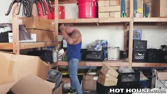 HotHouse - Juicy Hunk Gets Pounded Into Submission By Huge Tattoed Guy - Sean Duran , Blaze Austin