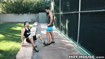 HotHouse My Running Buddy Made Me Cum Outside TWICE