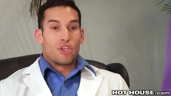 HotHouse Latino Nurse Bangs Hunky Doctor