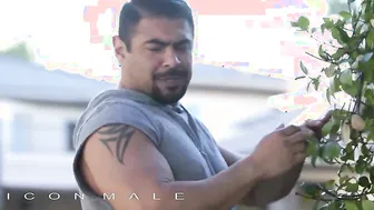 Icon Male - Johnny B Lays Down Under The Sun Half Naked While Draven Navarro Watches His Ass