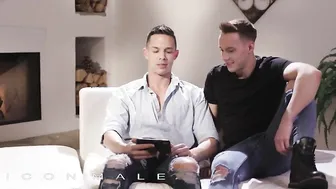 Icon Male - Nic Puts His Massive Cumshot On Matt's Mouth To Stop Him Talking Bad About His Team