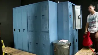 Young Muscle College Boy Rough Fucks Horny Janitor