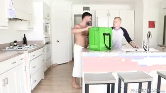 Hairy Latin Big Dick Uncut Daddy Fucks Muscle College Boy