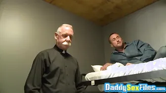 Sexy Chris Harder pounded doggystyle for voyeurs to watch