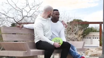 Phoenix Fellington Gets His Monster BBC Deepthroated By Straight Hunk