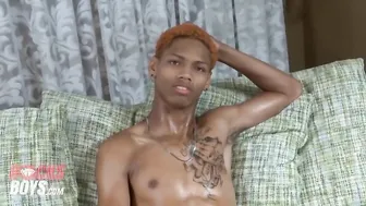 18 yr old Twink Auditions with Rock