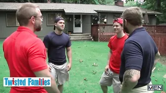 TWISTED FAMILIES - Luke Adams Party Last Night & Wants To Rest But Dirk Caber Doesn't Let Him