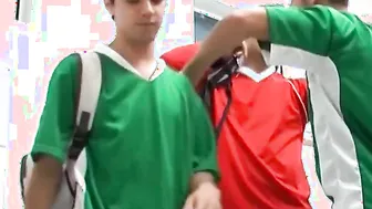 Young euro athlete Pablo Thomas fucking in locker room