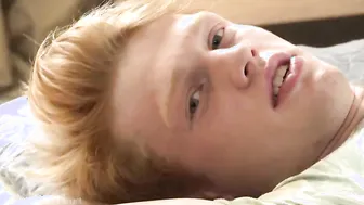 Cute ginger boy JO video