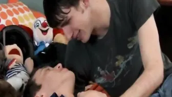 Kissing Boys Have Hard Anal Sex