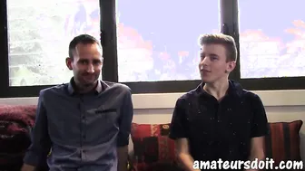 AmateursDoIt - Young Aussie twink fucked deep by thick daddy dick