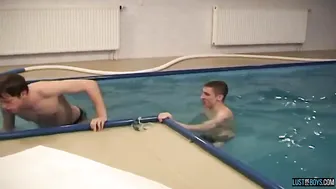 Young twinks Will Forbes and David Heydon ass fuck after BJ