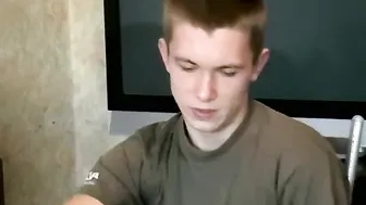 His fetish is to smoke a cigar while jacking his tool alone