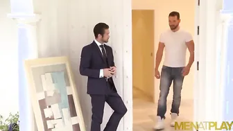 Suit And Tie Hunk Fucked By Rough Latino