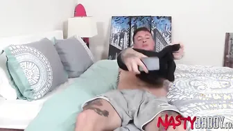 NASTYDADDY Tattooed Stud Dane Stewart Jerks Off Dick Solo