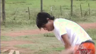 Farm Fucking Cowboy Gets His Twink Ass Dicked By A Hard Cock On The Ground!