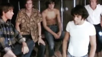 Vintage Group Scene - SEVEN IN A BARN (1971)