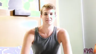 Twink demonstrates his blowjob skills before raw fucking
