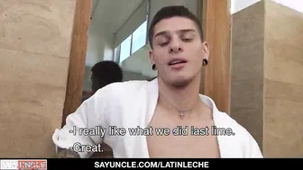 LatinLeche - Horny Latino Rawdogged In A Spa