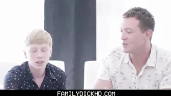 Jock And Twink Step Brothers Threesome With Step Dad Family - Caleb Anthony, Jay Tee
