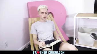 - Little Gets A Big Black Cock In His Asshole During His Study Break