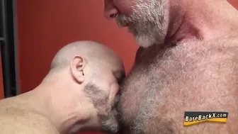 Mature bears ass fucked