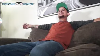 Feasting hung Dominican straight cock