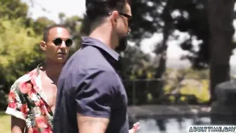 SOOOOOO HOT!!!! I fucking love the videos from Adulttime.gay, and this outdoor interracial threesome with Devin Trez, AJ Sloan and Alpha Wolfe is no exception!